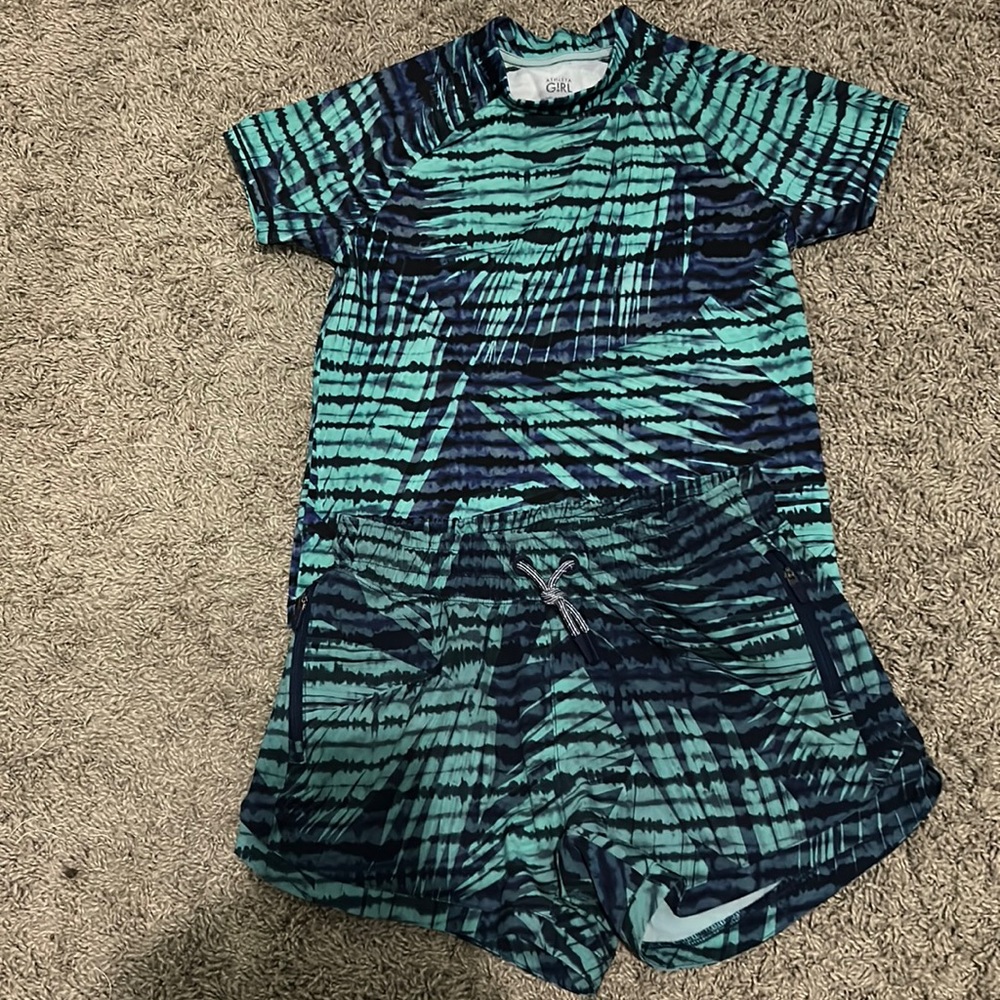 Athleta Girl Shirt and Shorts